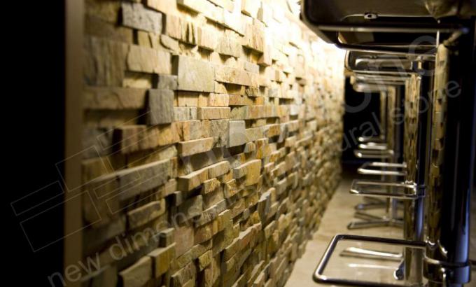 Norstone Stacked Stone Rock Panels for Bars