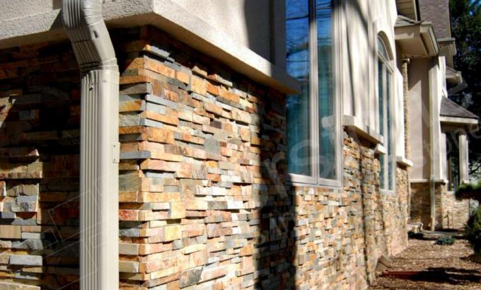 Gallery  Stacked Stone Wall Cladding on Exterior Walls